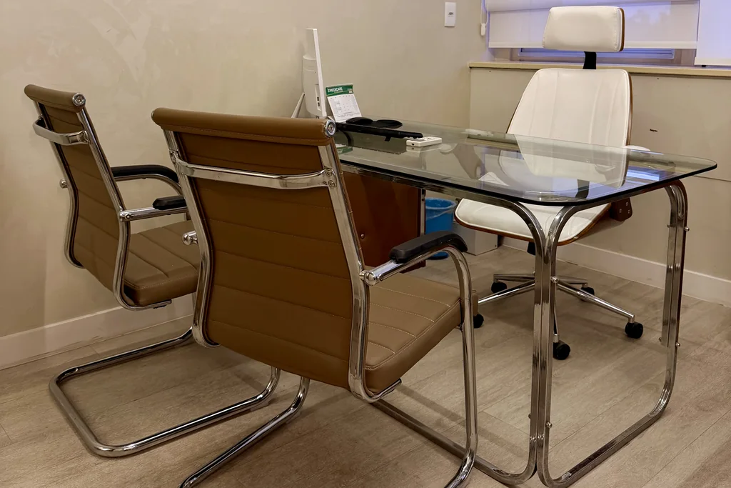 Consultório médico da Altius Saúde